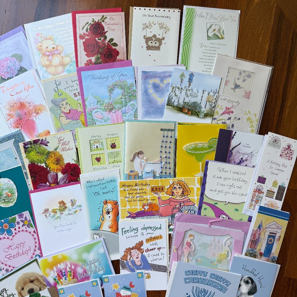 42 Assorted Greeting Cards - NEW - Picture 3 of 5
